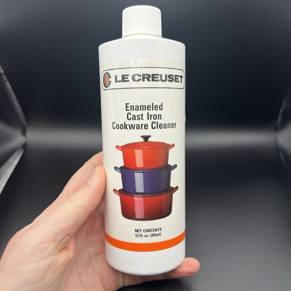LE CREUSET Enameled Cast Iron Cookware Cleaner 12 fl oz Liquid NEW Sealed #1
